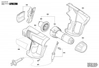 Bosch 3 601 BA6 300 Ghg 23-66 Hot Air Gun 230 V / Eu Spare Parts